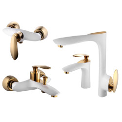 ست شیرآلات البرز روز مدل لورنزا