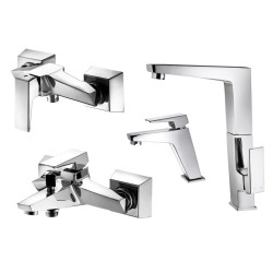 ست شیرآلات البرز روز مدل کروز کروم براق