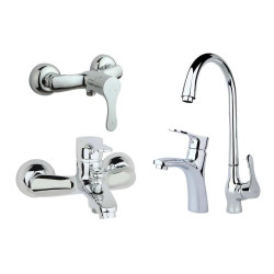 ست شیرآلات راسان مدل صدف