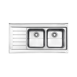 سینک استیل البرز مدل 735 روکار