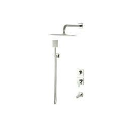 شیر حمام توکار راسان مدل ویوات فلت کلاس 1 شیر حمام توکار راسان مدل ویوات فلت کلاس 1