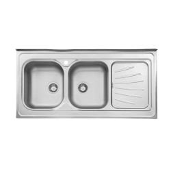 سینک ظرفشویی استیل البرز مدل 300 روکار