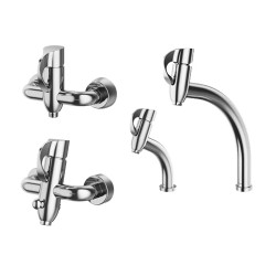 ست شیرآلات شودر مدل دانته ست شیرآلات شودر مدل دانته