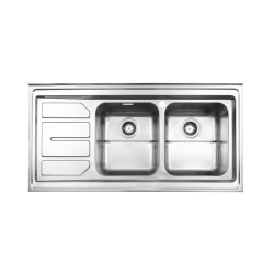 سینک استیل البرز مدل 763 روکار