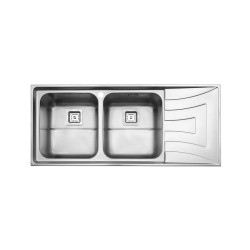 سینک استیل البرز مدل 736 توکار