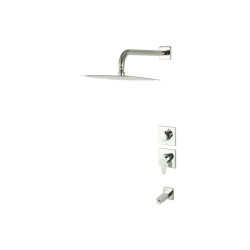 شیر حمام توکار راسان مدل ویوات فلت کلاس 2 شیر حمام توکار راسان مدل ویوات فلت کلاس 2