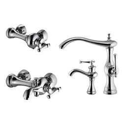 ست شیرآلات البرز روز مدل علاالدین استیل مات