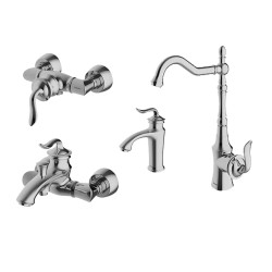 ست شیرآلات شودر مدل لوکا ست شیرآلات شودر مدل لوکا