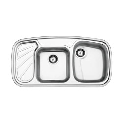 سینک استیل البرز مدل 611 توکار