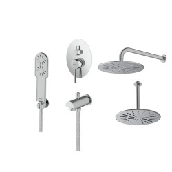 شیر حمام توکار شودر مدل روگن تیپ 4