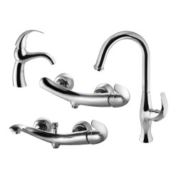 ست شیرآلات البرز روز مدل تورینو