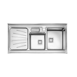 سینک ظرفشویی استیل البرز مدل 854 روکار