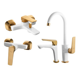 ست شیرآلات البرز روز مدل ماربل