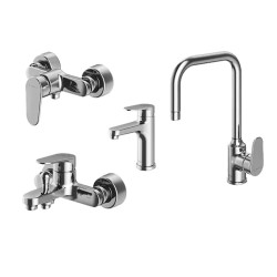 ست شیرآلات شودر مدل آلپ