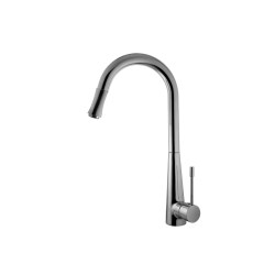 شیر ظرفشویی شلنگدار البرز روز مدل ویشکا استیل مات