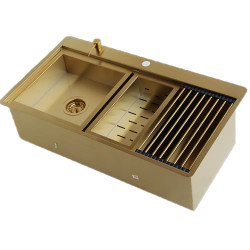 سینک ظرفشویی دست ساز بنتو طلایی B90G سینک ظرفشویی دست ساز بنتو طلایی B90G