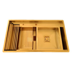 سینک ظرفشویی دست ساز بنتو طلایی D104G سینک ظرفشویی دست ساز بنتو طلایی D104G