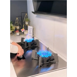 گاز صحفه ای دو شعله تاشو اتمی استیل گاز صحفه ای دو شعله تاشو اتمی استیل