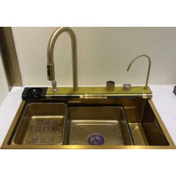 سینک 7 کلید پیانویی طلایی لانه زنبوری سایز 80 GRADE A سینک 7 کلید پیانویی طلایی لانه زنبوری سایز 80 GRADE A