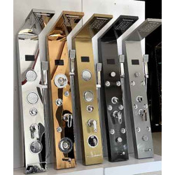 پنل دوش دوش دارای مانیتور و جراغ led پنل دوش دوش دارای مانیتور و جراغ led