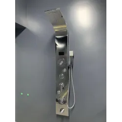 پنل دوش حمام هوشمند کروم ماساژور دار پنل دوش حمام هوشمند کروم ماساژور دار