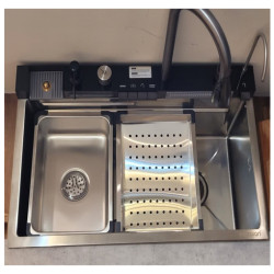 سینک ظرفشویی پیانویی 5 کلید استیل گرید B سینک ظرفشویی پیانویی 5 کلید استیل گرید B