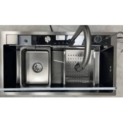 سینک 5 کلید پیانویی دودی سایز 90 سانتی متر GRADE A سینک 5 کلید پیانویی دودی سایز 90 سانتی متر GRADE A